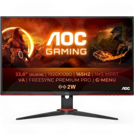 AOC 23.8 inch 24G2SAE/BK Display Port 165Hz Gaming Monitor