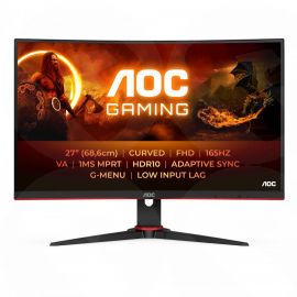 AOC 27 inch Curved FHD 165Hz Gaming monitor C27G2E/BK