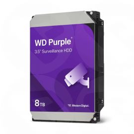 WD 3.5 inch, 8TB, SATA3, Purple Surveillance Hard Drive, 256MB Cache, OEM