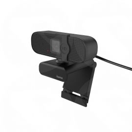 Hama C-400 FHD Webcam with Mic, 1080p, 30fps, Closable Lens, 360° Swivel Range, 70° Visual Angle