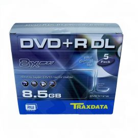 TRAXDATA DUAL LAYER 5PKS