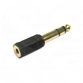 Audio Stereo Jack 6.3mm Male Plug to 3.5mm Female Socket