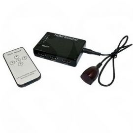 LMS DATA HDMI SWITCH 5 PORT IN - 1 PORT OUT WITH REMOT CONTROL C-HDMI-51