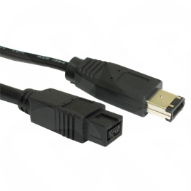 Firewire Cable 2M 9 Pin to 6 Pin iEEE 1394B