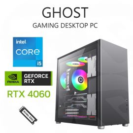 GHOST Gaming Desktop PC System (Core i5 12400F /  GeForce RTX 4060)