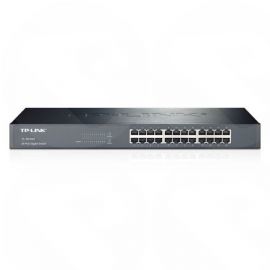 TP-LINK (TL-SG1024) 24-Port Gigabit Unmanaged  Rackmount Switch, Steel Case