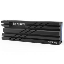 Be Quiet! MC1 PRO M.2 SSD Cooler w/ Integrated Heat Pipe, For Single & Double Sided M.2 2280 Modules