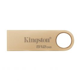 Kingston 512GB DataTraveler SE9 G3 Memory Pen, USB 3.2 Gen1 Type-A, Metal Gold Casing