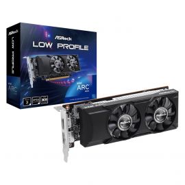 Asrock Intel Arc A310 LP 4G, PCIe4, 4GB DDR6, HDMI, DP, 2000MHz Clock, 0dB Cooling, Low Profile