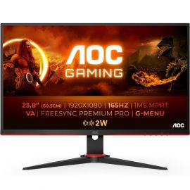 AOC 23.8 inch 24G2SAE/BK Display Port 165Hz Gaming Monitor